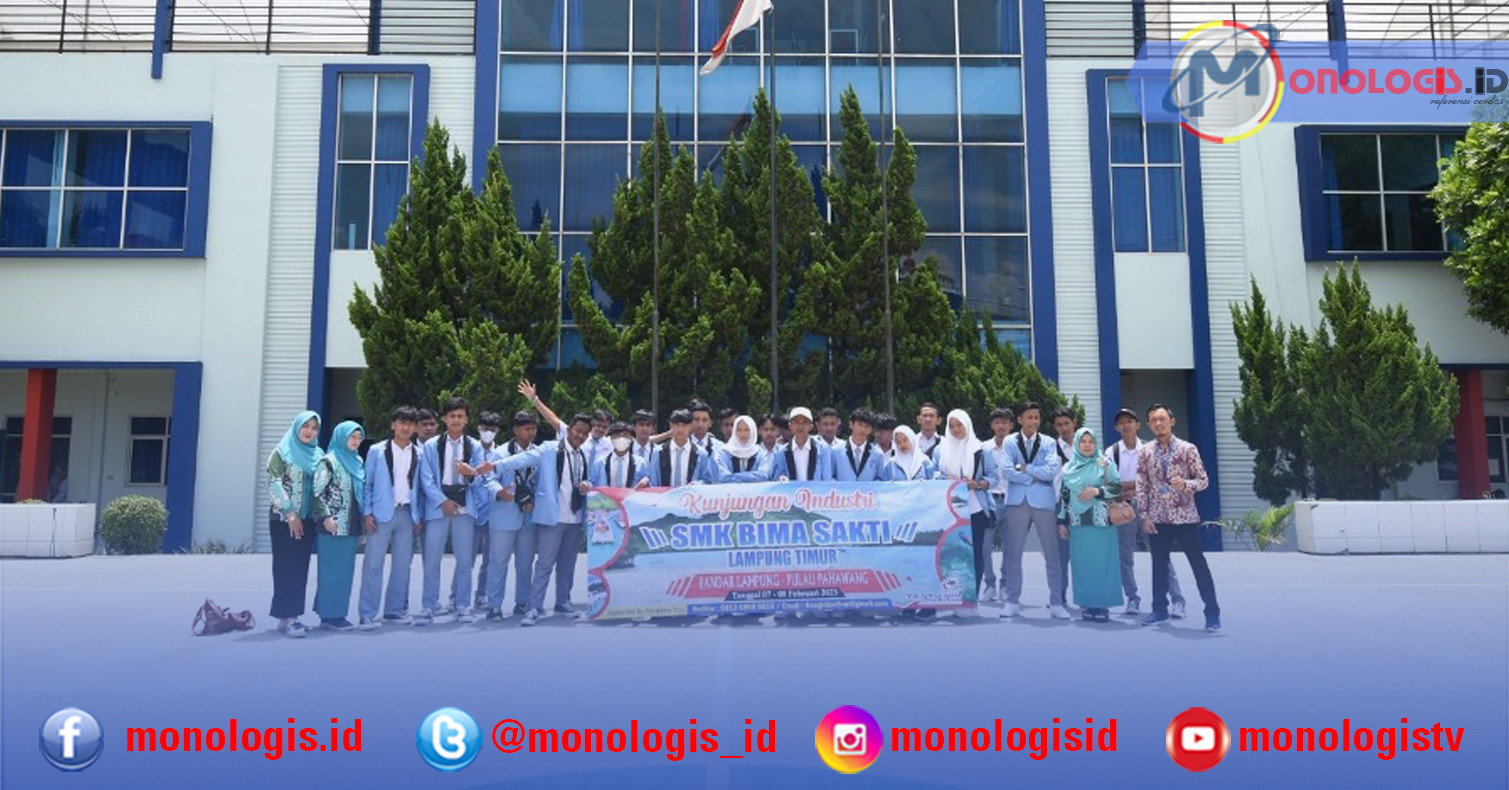Puluhan Pelajar SMK Bima Sakti Timba Ilmu ke IIB Darmajaya