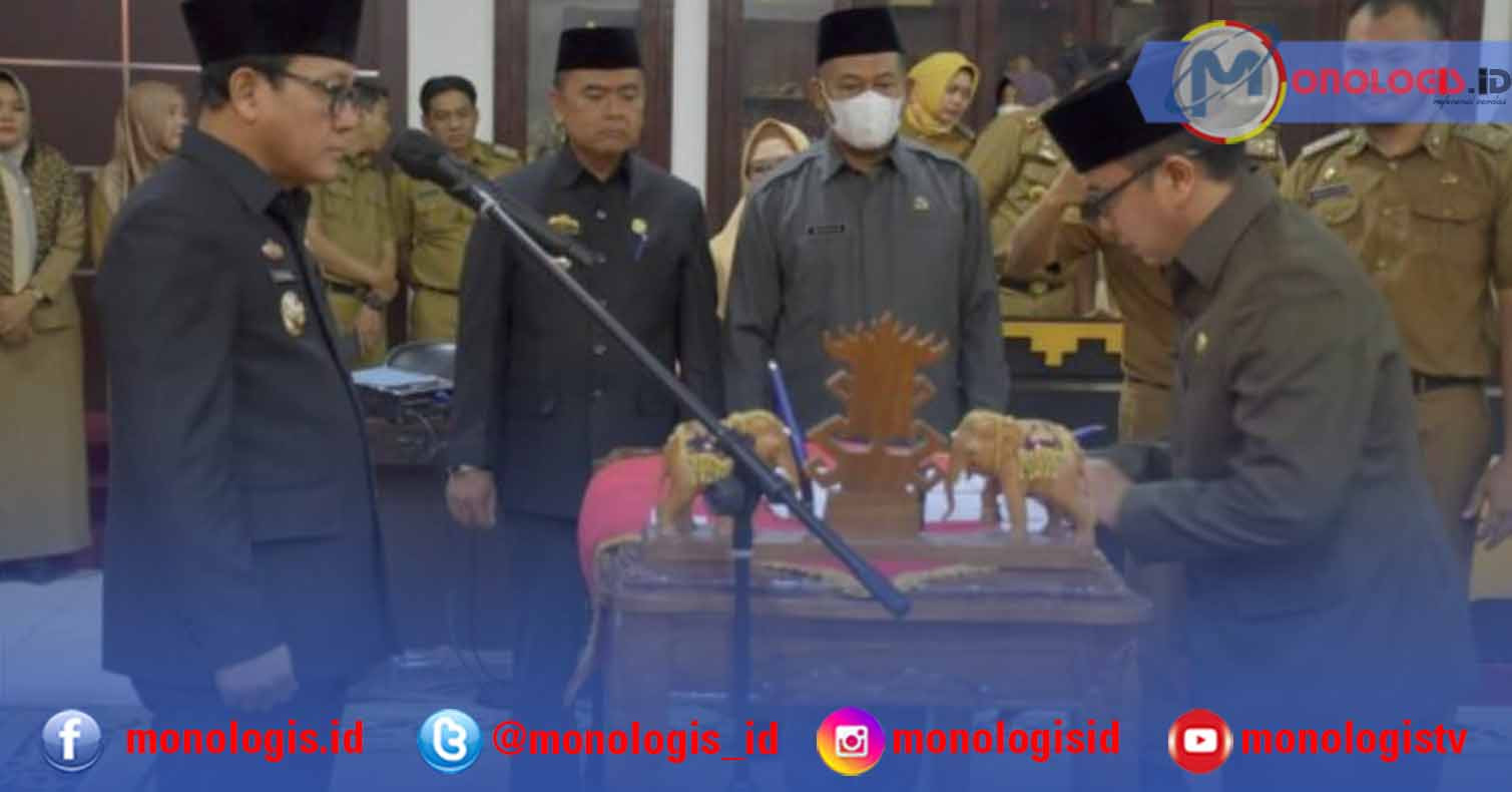 Wali Kota Metro Lantik Tiga Pejabat Hasil Seleksi Terbuka