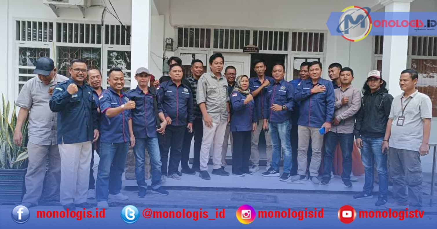 Tingkatkan Sinergitas, PWI Lampung Selatan Sambangi KPU
