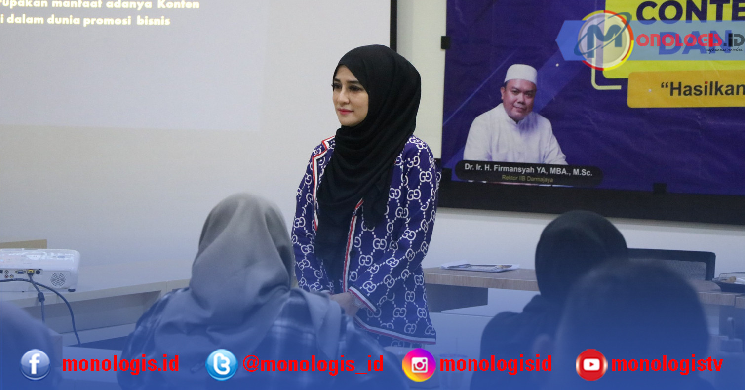 IIB Darmajaya Gelar Pelatihan Content Creator dan Presenter