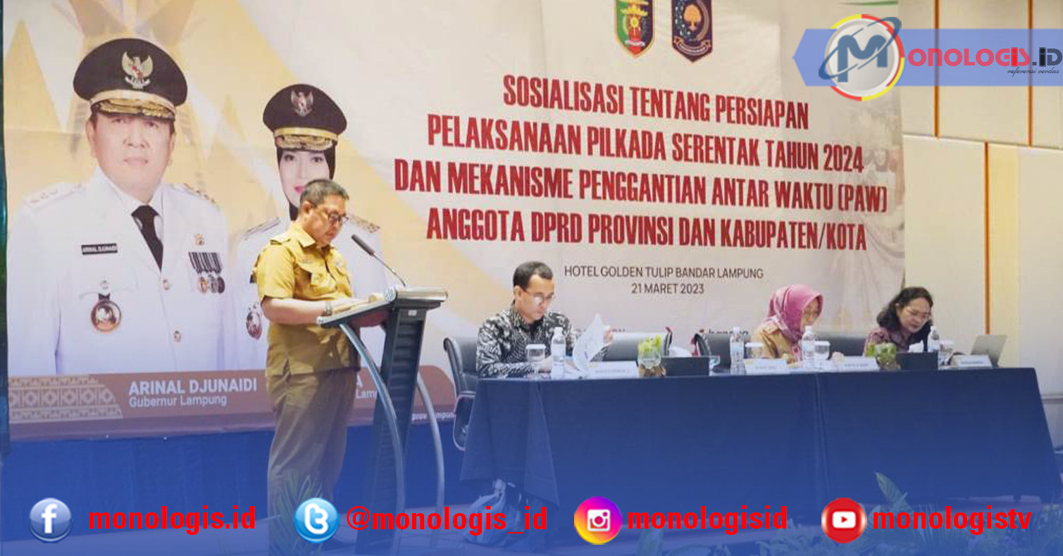 Lampung Sosialisasikan Persiapan Pilkada Serentak 2024 dan Mekanisme PAW Anggota DPRD