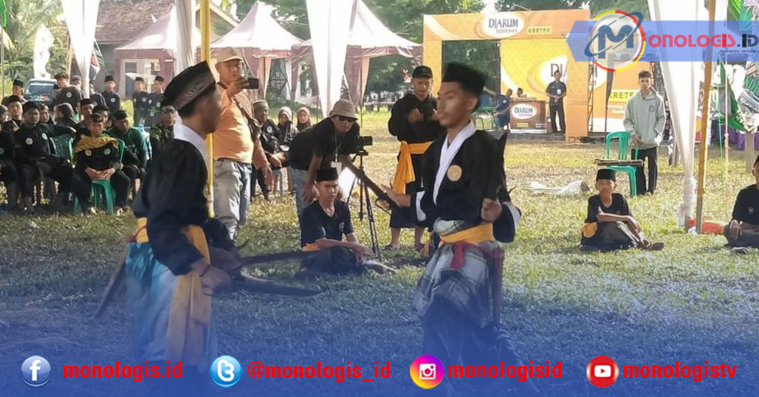 Meriahkan 1 Abad NU, PSGP Tulangbawang Barat Gelar Atraksi Silat