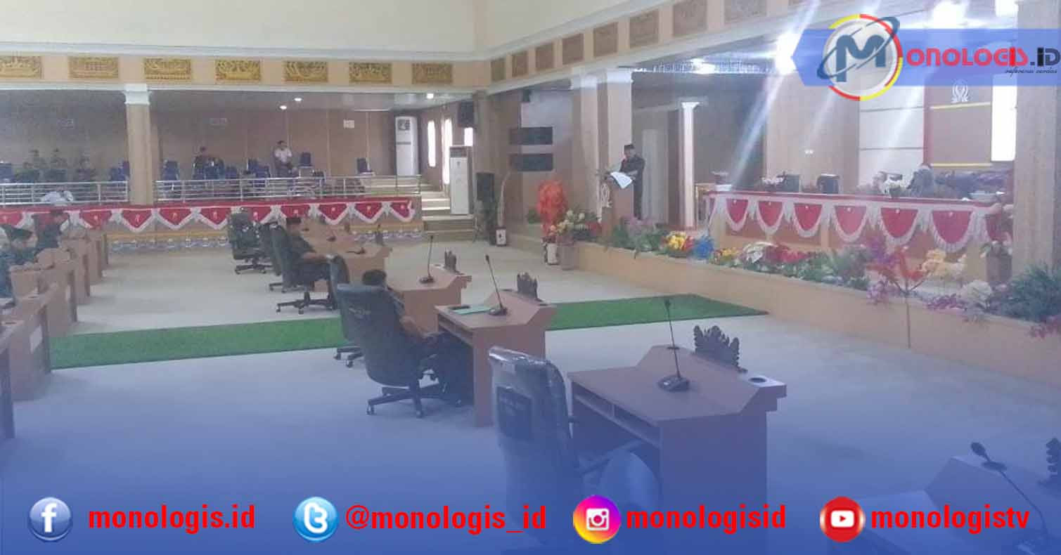 DPRD Mesuji Gelar Paripurna Jawaban Bupati Terhadap Pandangan Umum Fraksi Terhadap Dua Ranperda