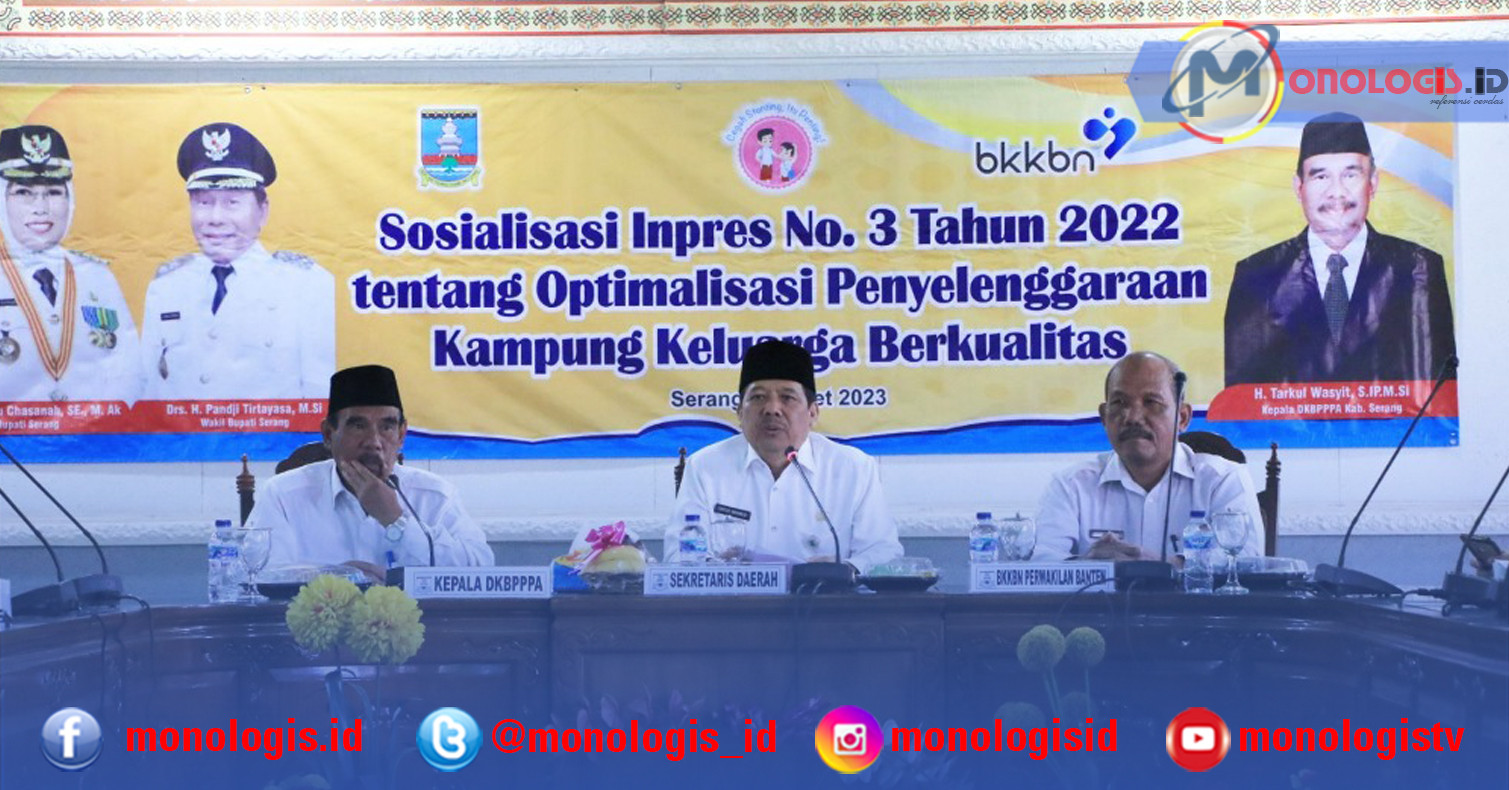 Pemkab Serang Wujudkan Kampung Keluarga Berkualitas