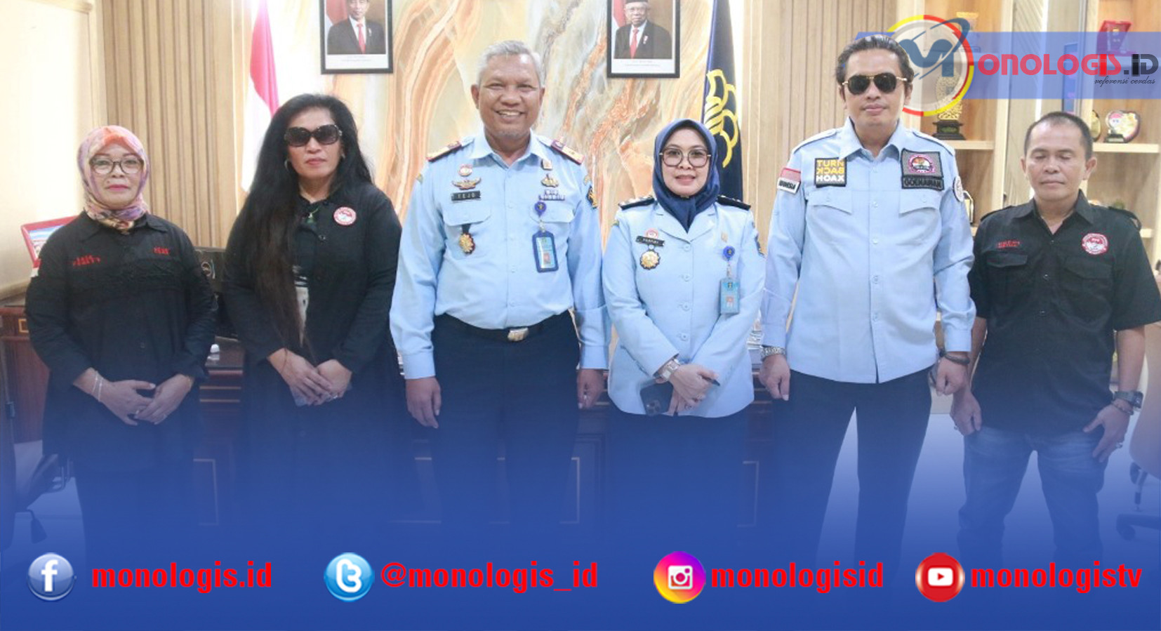 Terima Kunjungan Kerja Presidium FPII, Kakanwil: Pererat Sinergi Kumham Banten dengan Pers