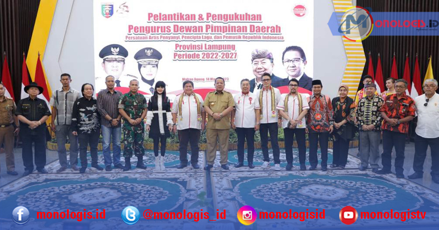 Arinal Berharap PAPPRI Perjuangkan Kesejahteraan Penyanyi, Pencipta Lagu dan Pemusik Lampung