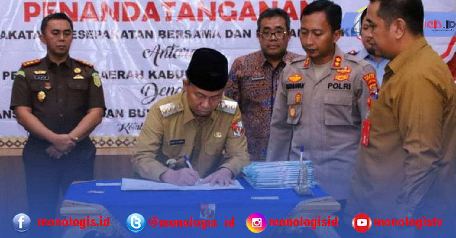 Bupati dan 12 Kepala Instansi Tandatangani Pembentukan MPP Lampung Utara