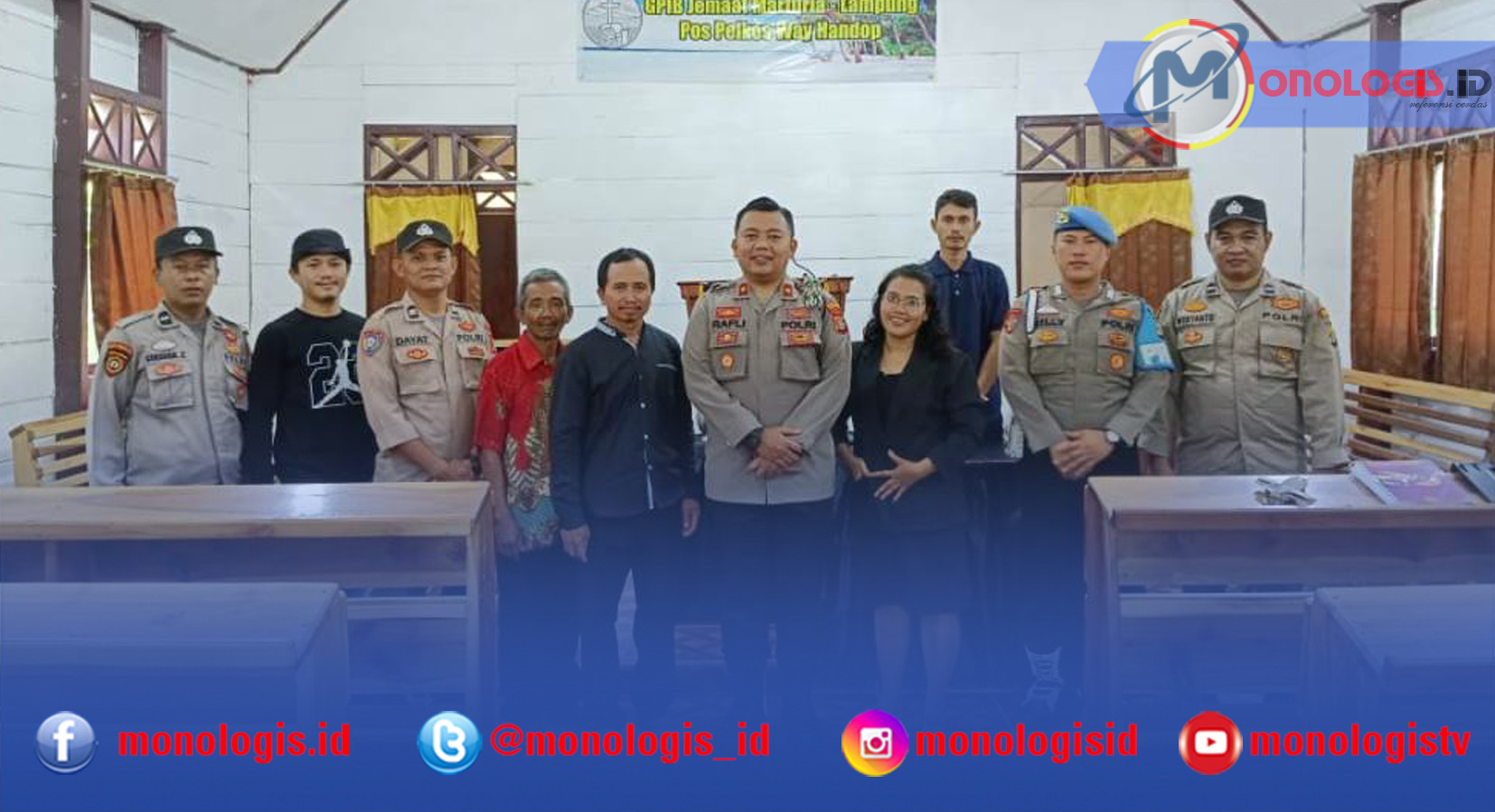 Polres Pesisir Barat Lakukan Pengamanan Peringatan Wafat Isa Almasih