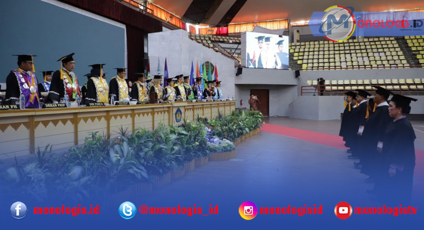 Unila Kukuhkan Tujuh Guru Besar