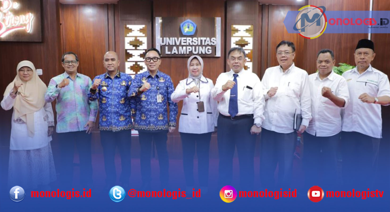 Rektor Unila dan Bupati Waykanan Bahas Pembukaaan PSDKU