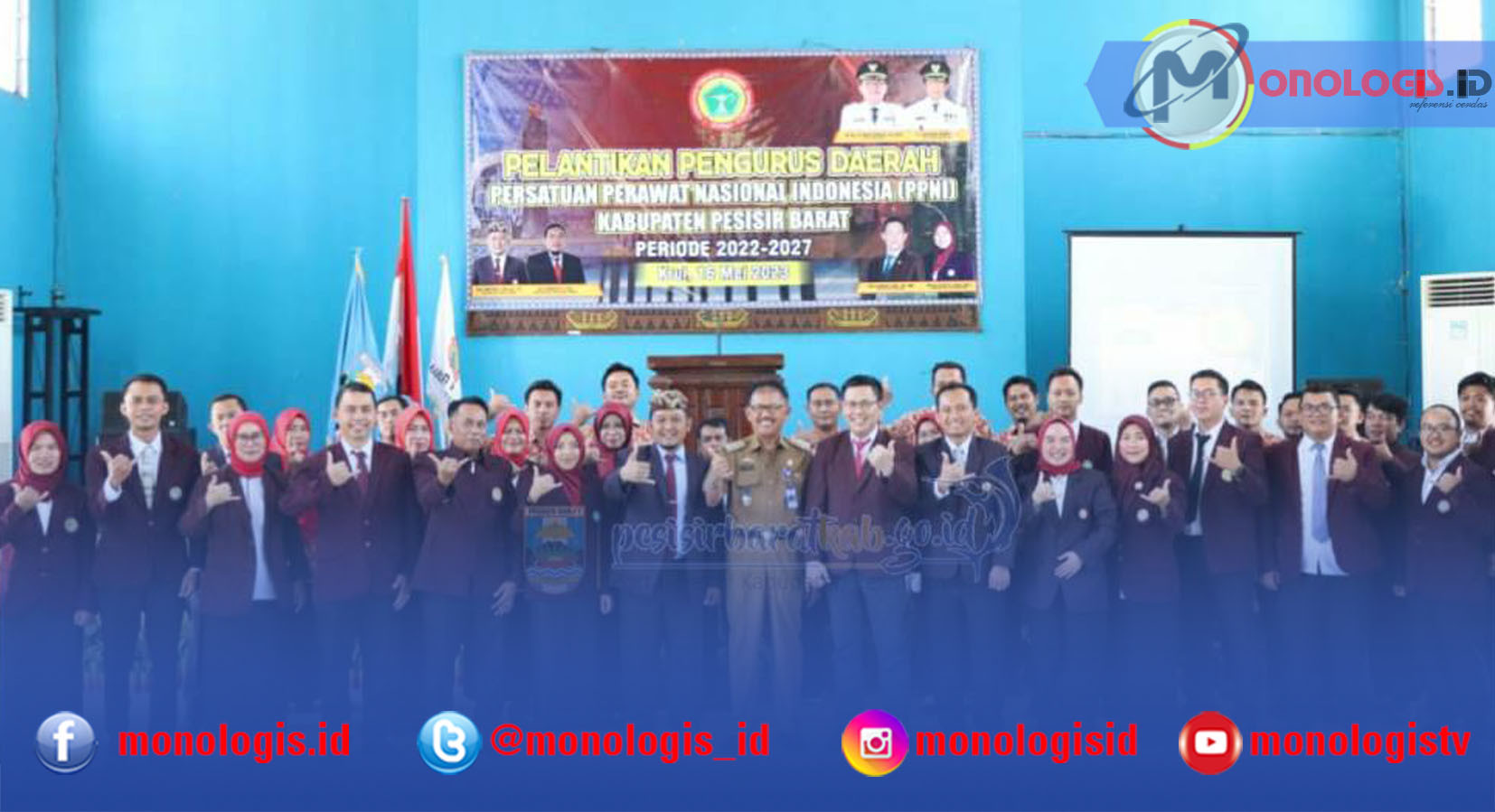 Pemkab Pesisir Barat Komitmen Dukung PPNI Sejahterakan Anggota