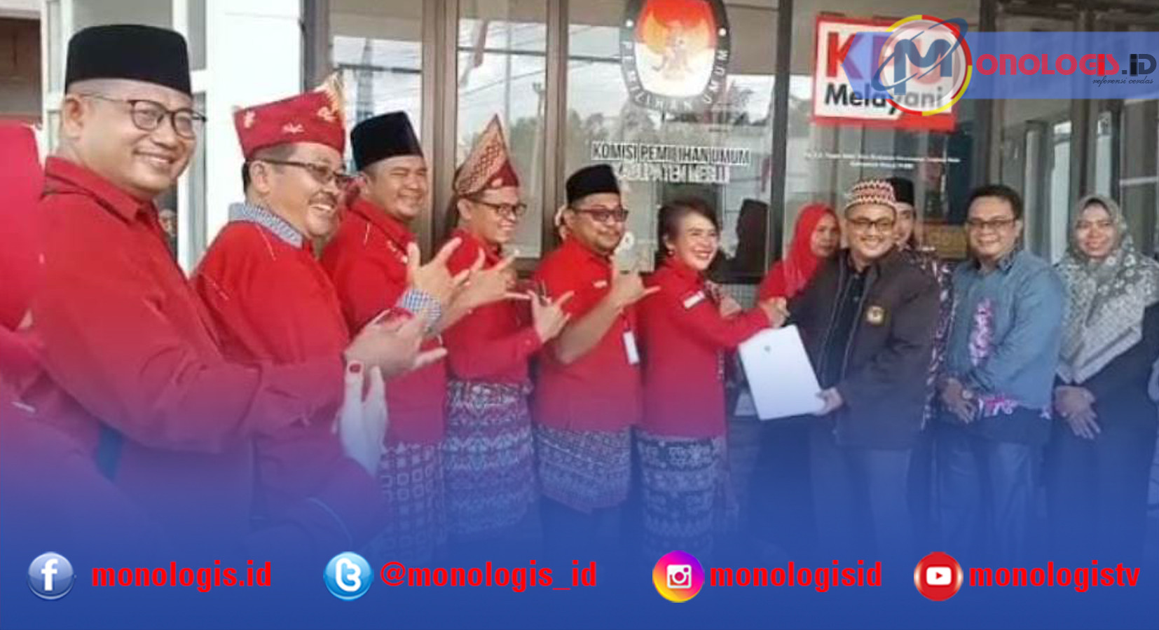 PDI Perjuangan Mesuji Optimistis Rebut Kemenangan di Pileg 2024