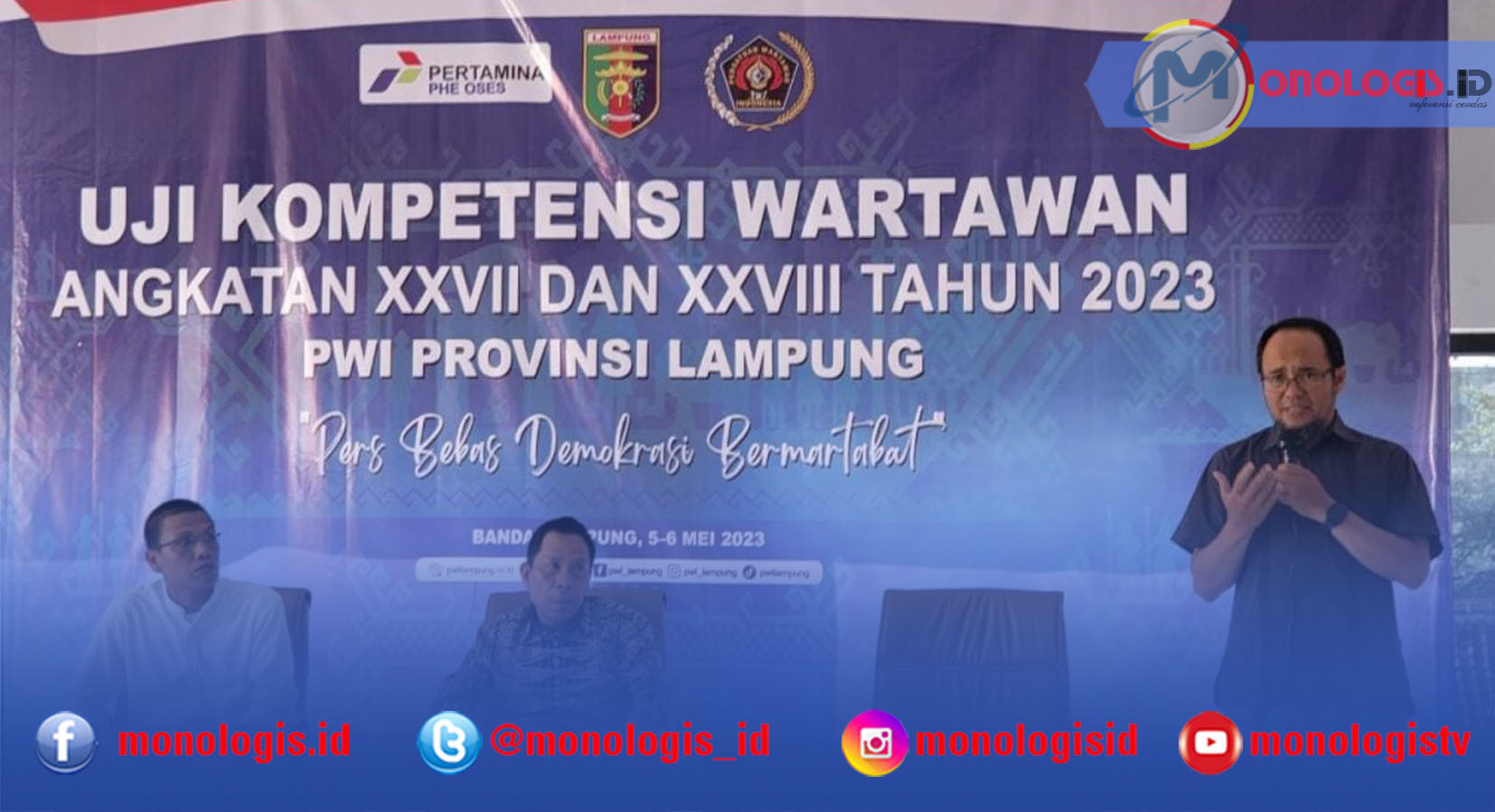PHE OSES Dukung Profesionalitas Jurnalistik Melalui UKW