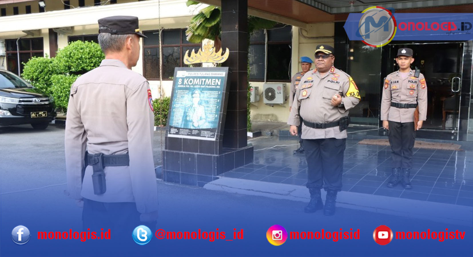 Polres Tulangbawang Tugaskan 200 Personel Sebagai Polisi RW