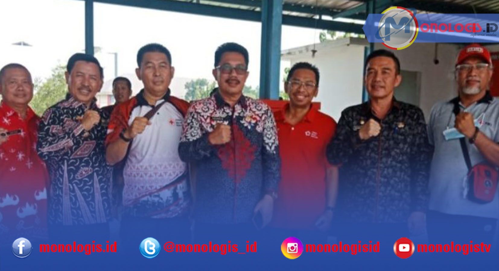 Kunjungi Lampung Selatan, Tim PMI Pusat Survei Lokasi Jumbara IX