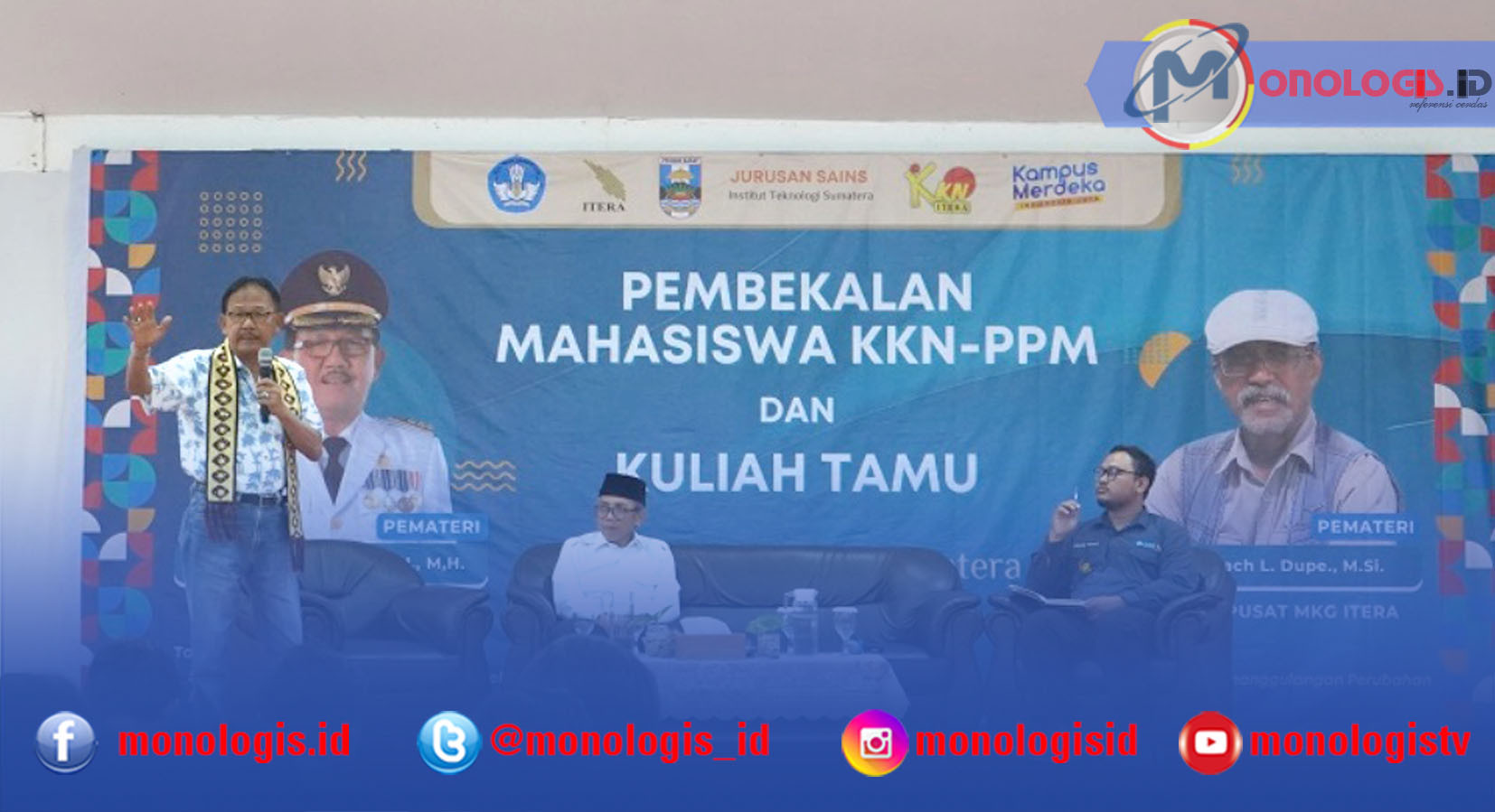 Bupati Pesisir Barat Motivasi Mahasiswa Itera