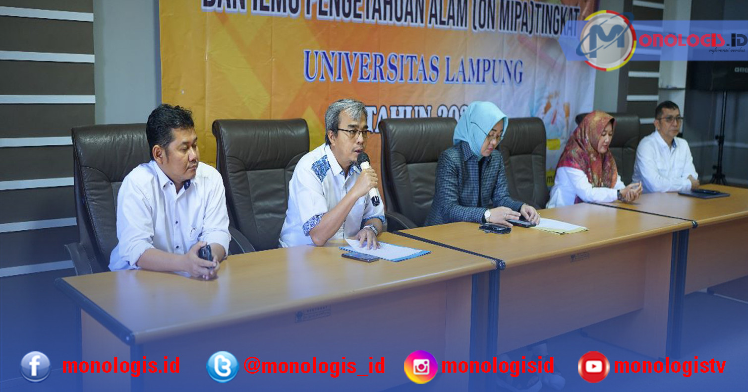 Tingkatkan Prestasi Mahasiswa, Unila Gelar ONMIPA-PT 2023