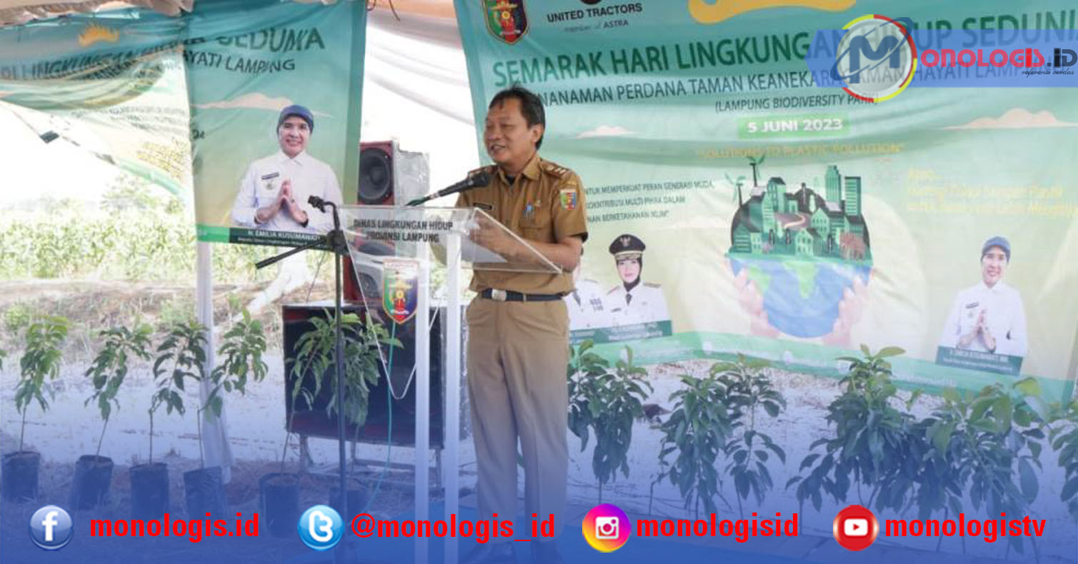 Hari Lingkungan Hidup Sedunia, Lampung Tanam 1.000 Pohon