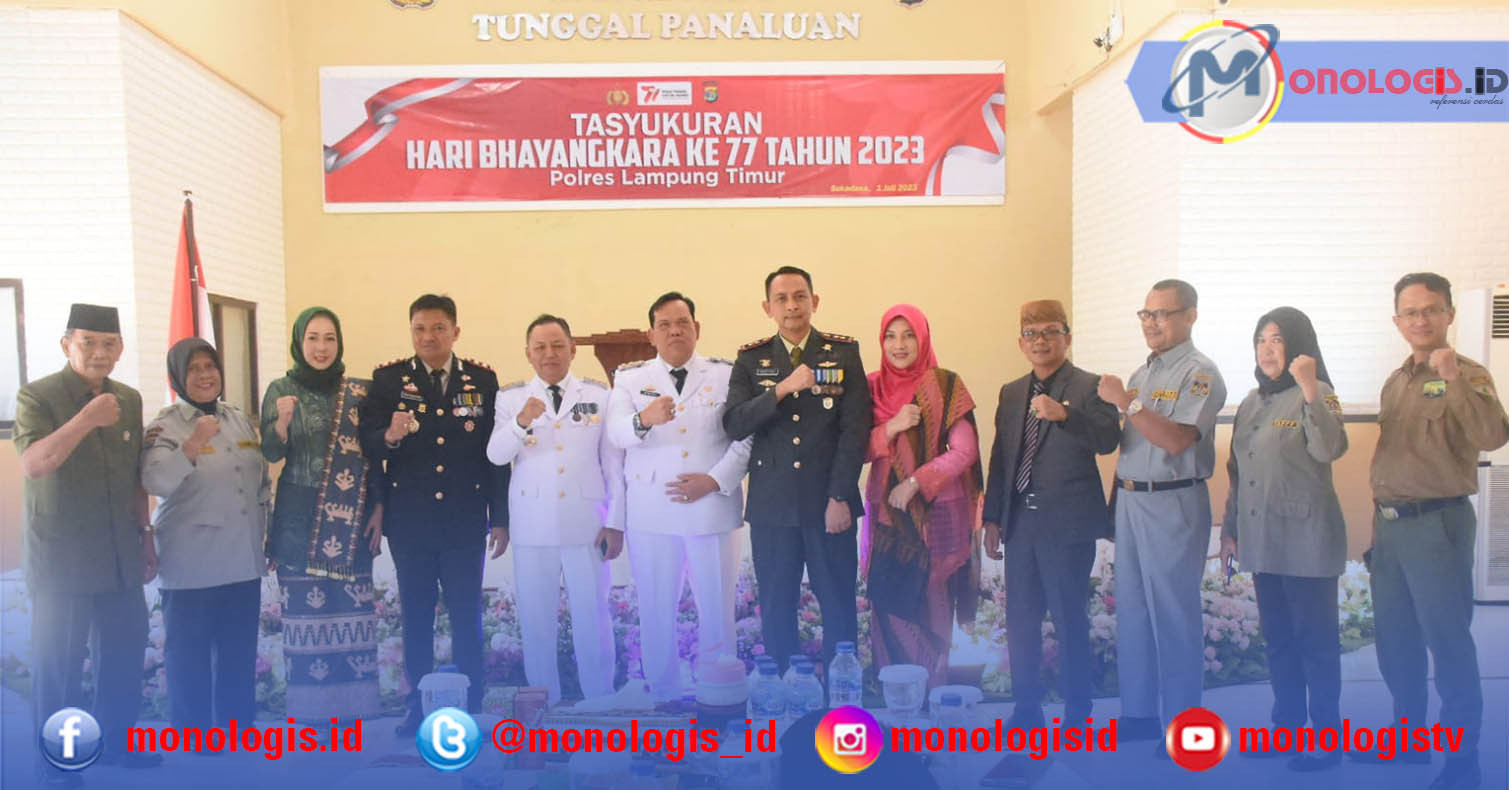 Bupati Lampung Timur: Hari Bhayangkara Jangan Sekadar Seremonial