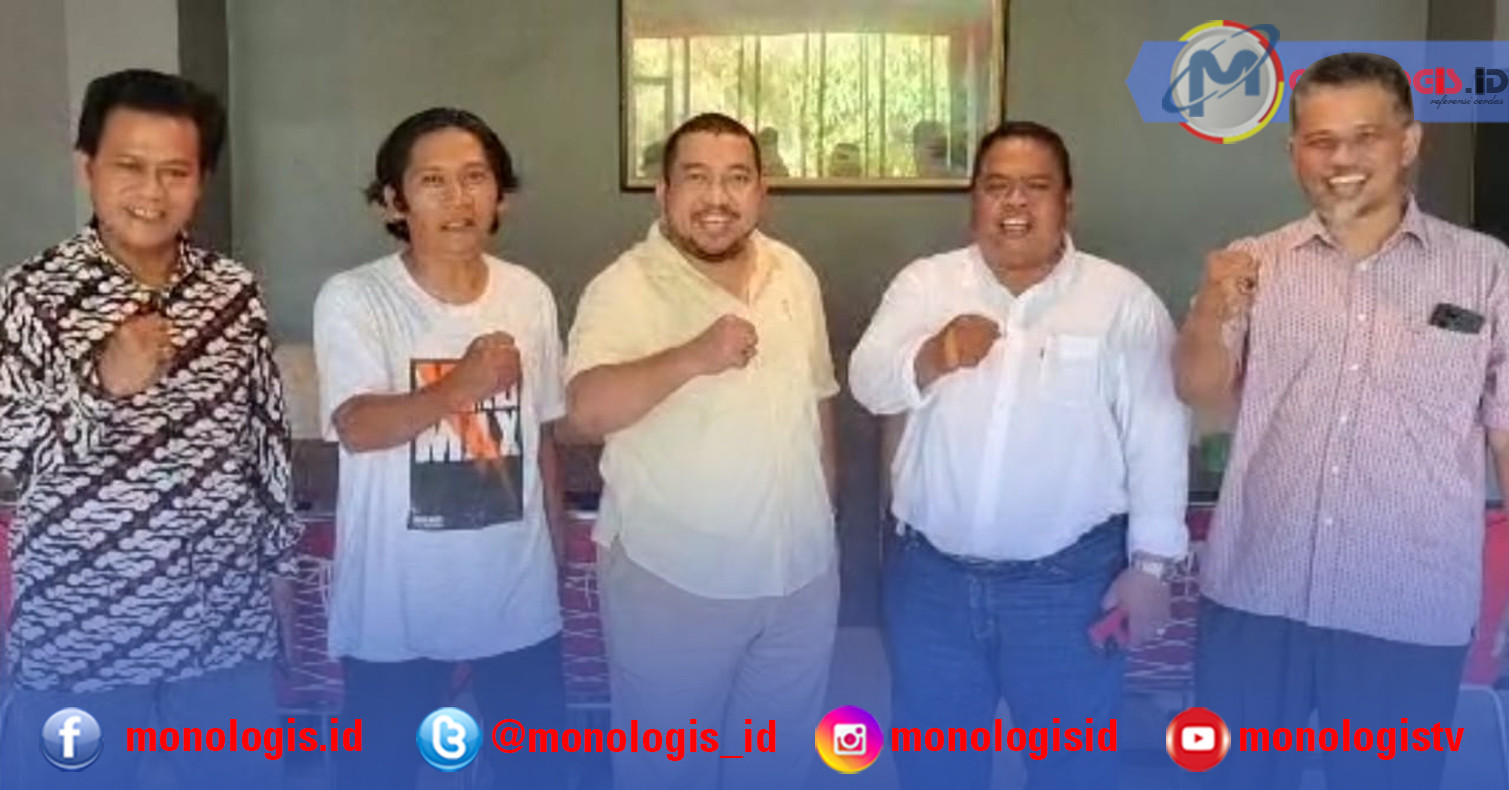 Temui Ketum SMSI, Lingkar Ganjar Perkenalkan Diri ke Publik