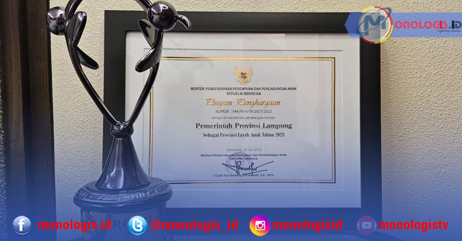 Lampung Kembali Raih Penghargaan Provila