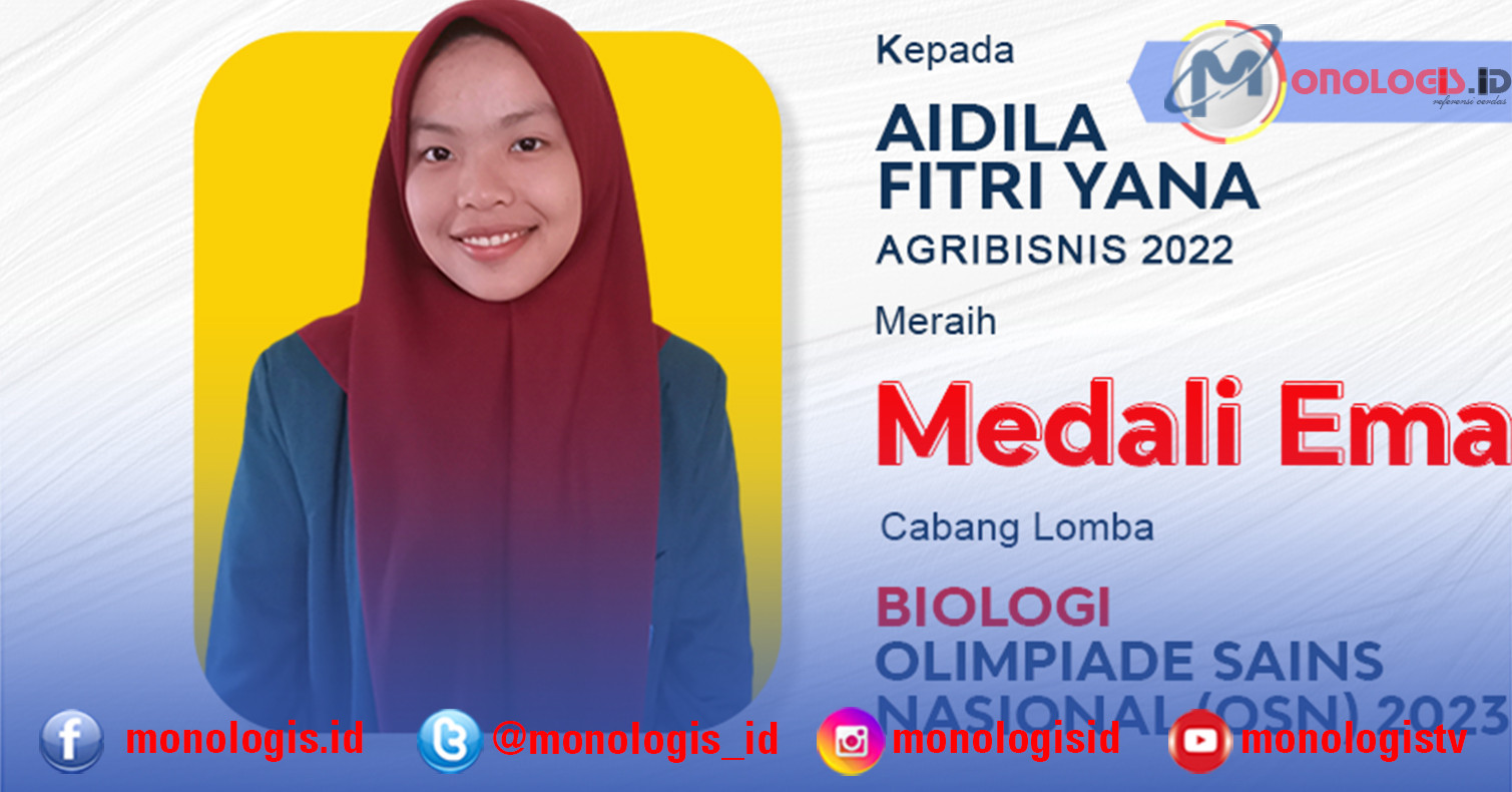 Mahasiswi Unila Raih Emas IOS 2023 Bidang Biologi