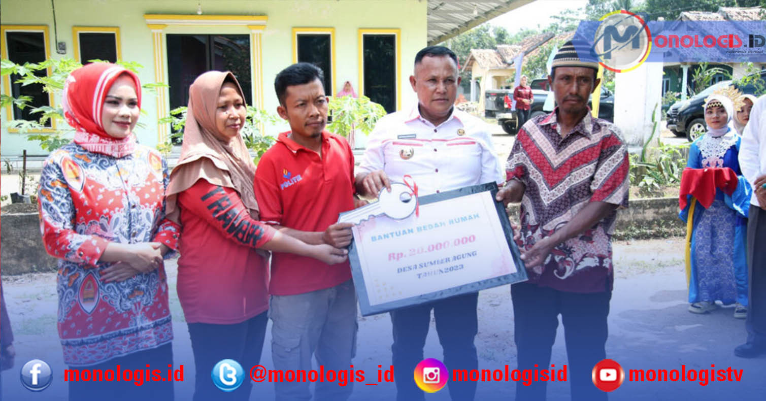 Resmikan Rumah BSPS, Nanang Ermanto: Tolong Dirawat