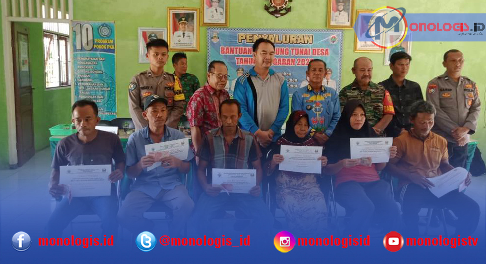 19 KPM Pekon Pemerihan Terima BLT-DD Tahap II
