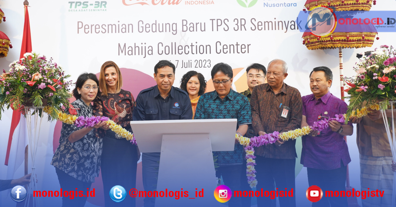 TPS 3R Seminyak Diresmikan, CCEP Indonesia Perkuat Komitmen Pengelolaan Sampah Terpadu