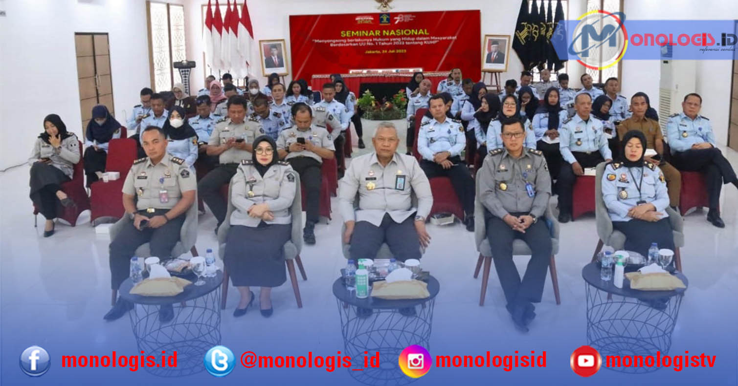 Kanwil Banten Ikuti Seminar Nasional Hari Kemenkumham ke-78