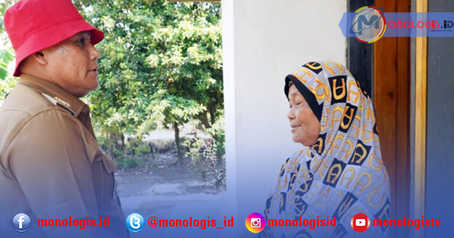 Misiem Terharu Dapat Bantuan Bedah Rumah