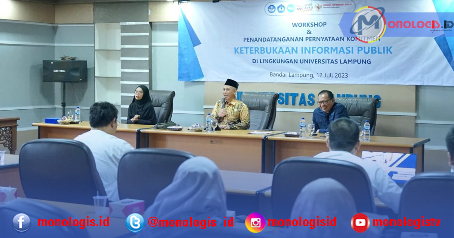 PPID Unila Gelar Workshop Keterbukaan Informasi Publik