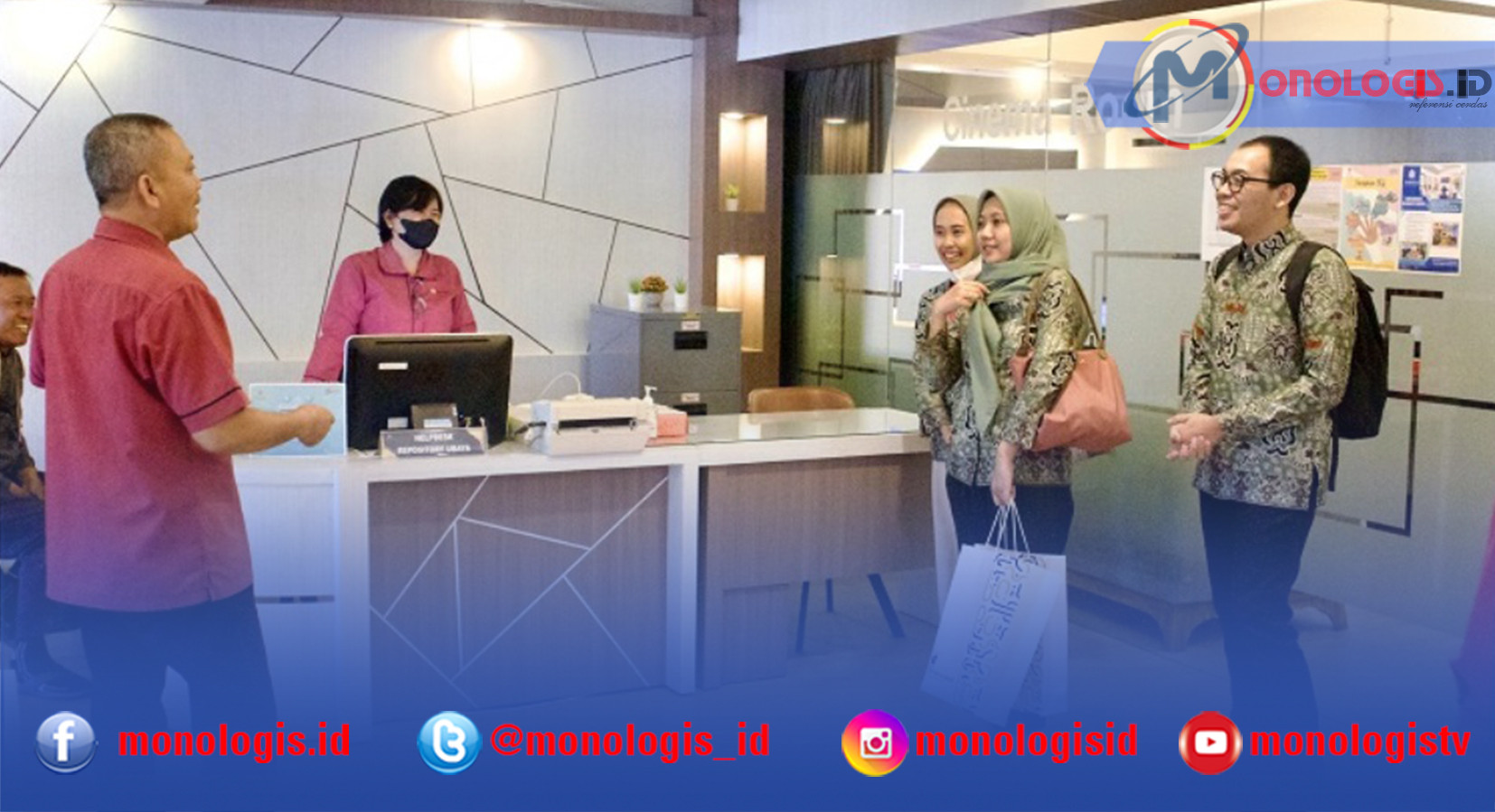 Tingkatkan Layanan, Perpustakaan Itera Studi Banding Surabaya
