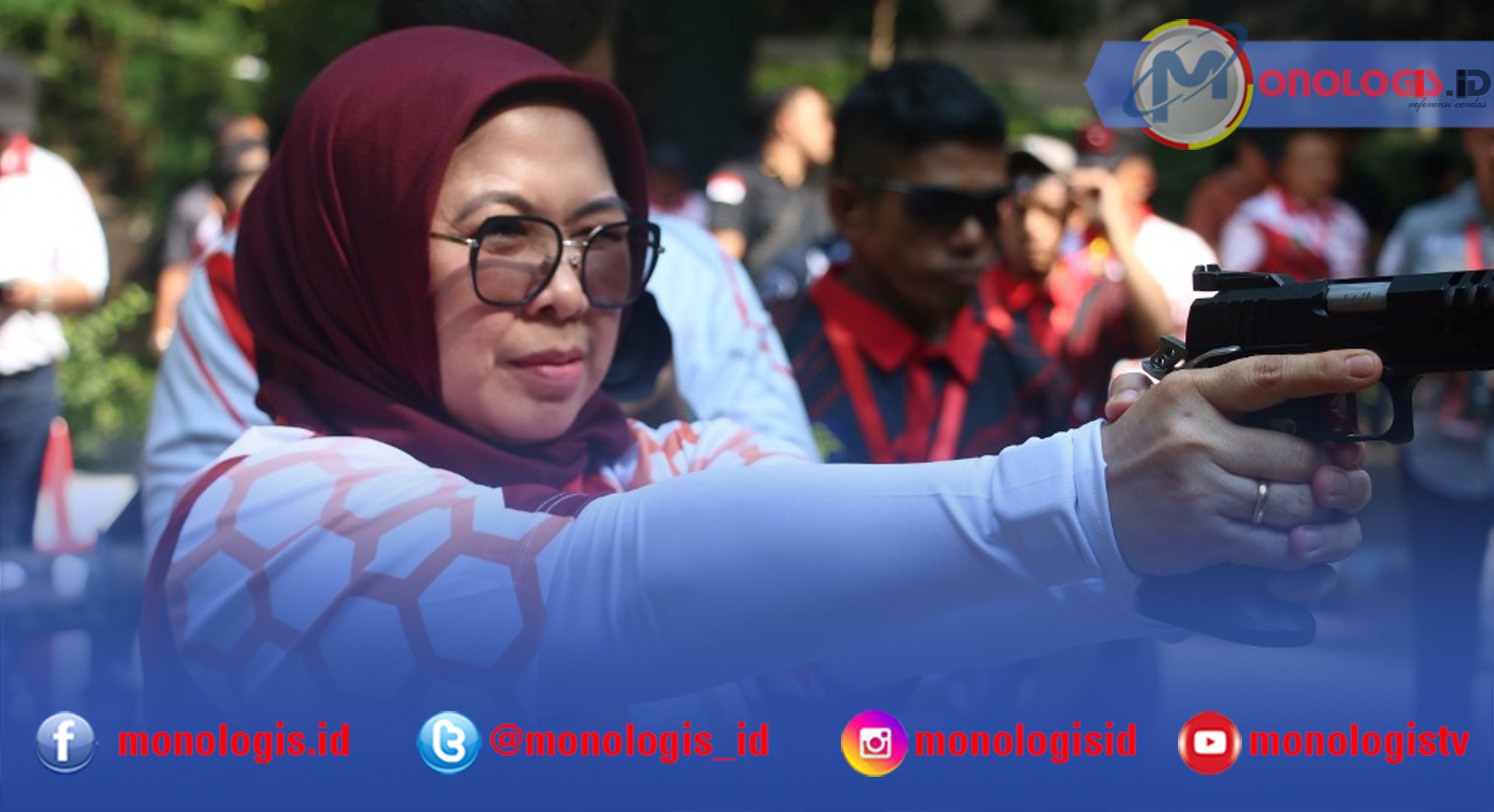 Turnamen Menembak Menkumham Cup 2023 Diikuti Peserta Eksekutif