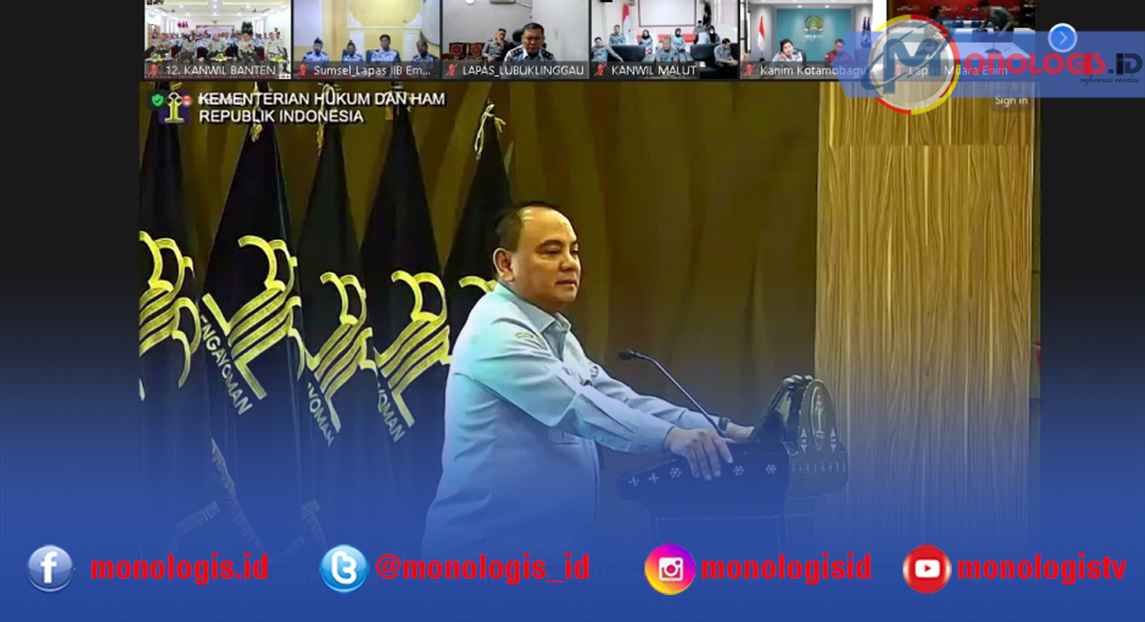 Kemenkumham Beri Pembekalan Calon Purnabakti