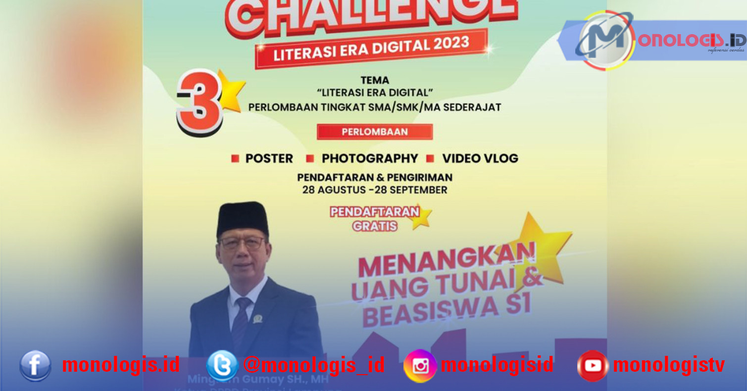 Ketua DPRD Lampung Luncurkan "GOT CHALLENGE"