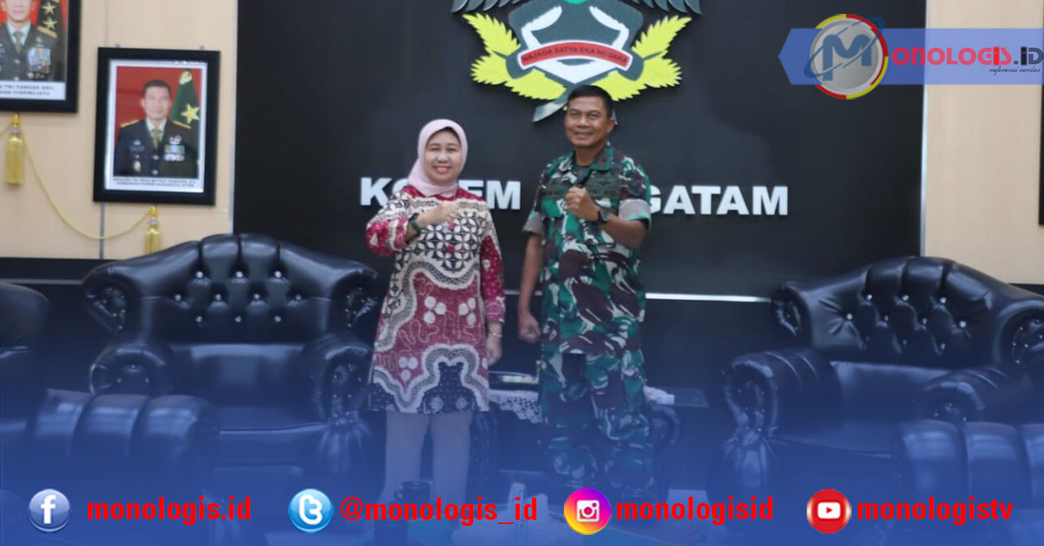 Rektor Unila Silaturahmi ke Korem043 Gatam