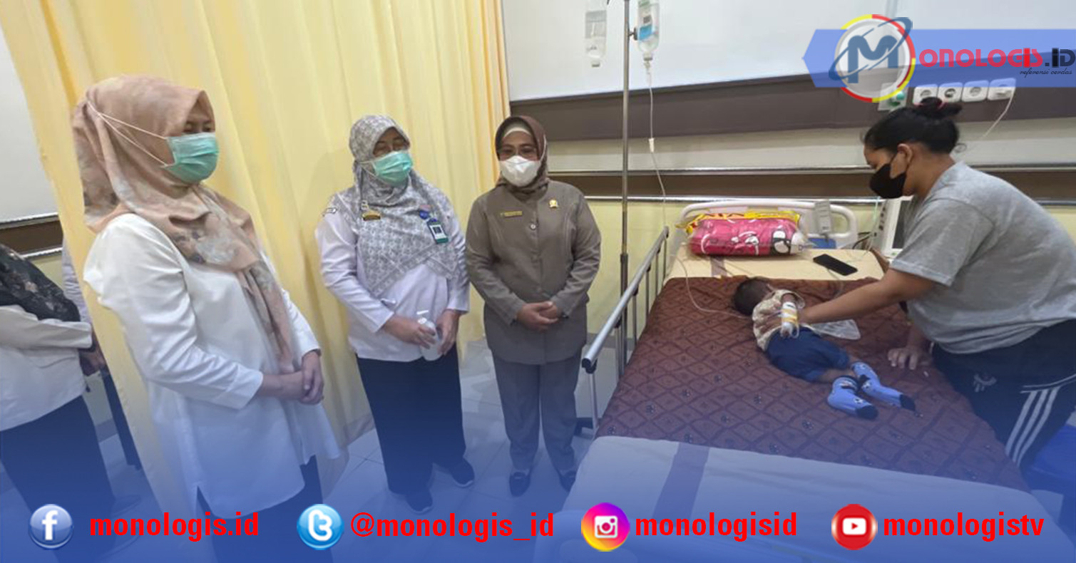 Anggota DPRD Lampung Jenguk Balita Pengidap Sirotis Hati