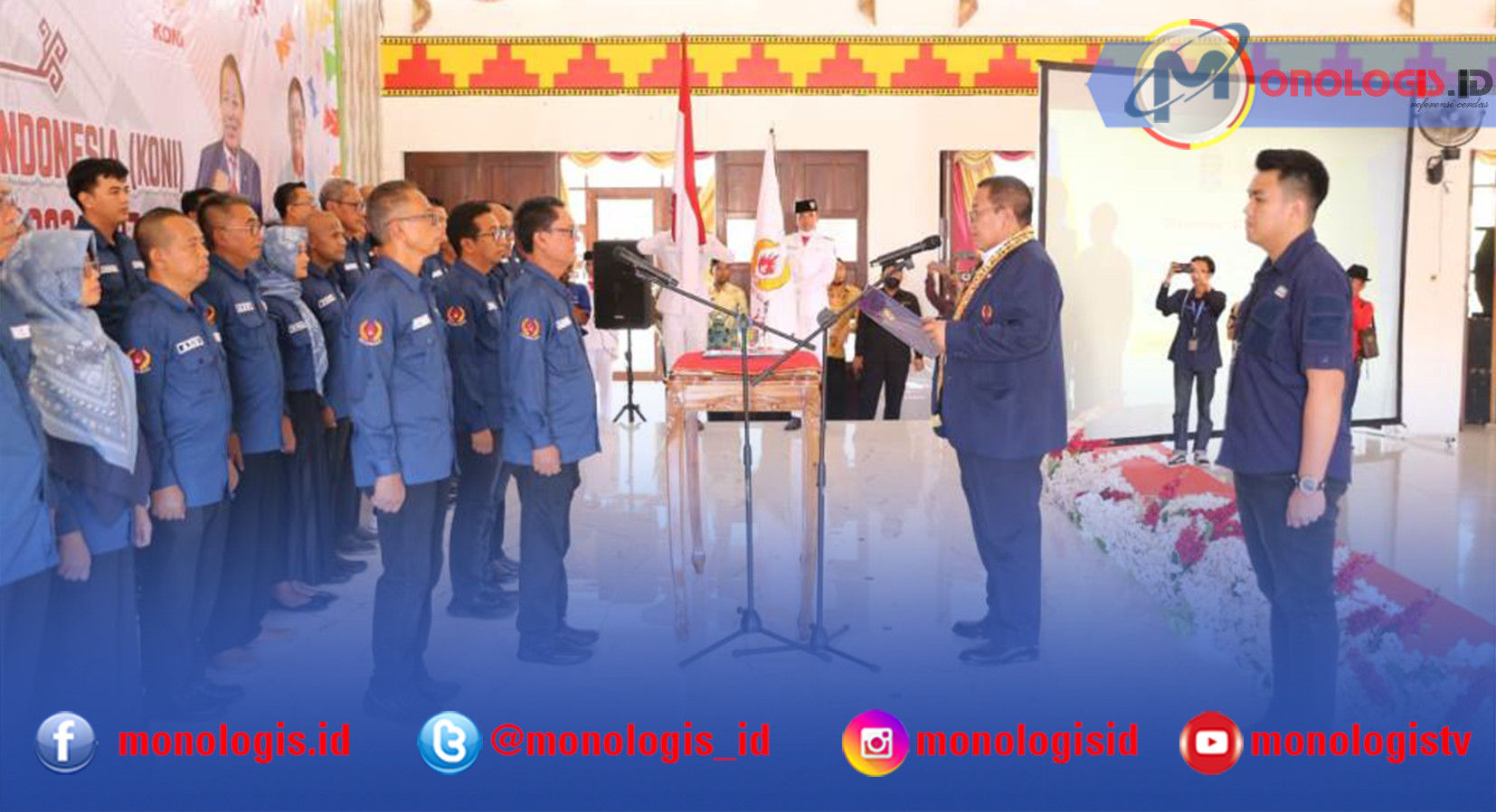 Arinal Lantik Pengurus KONI Kota Metro 2023-2027