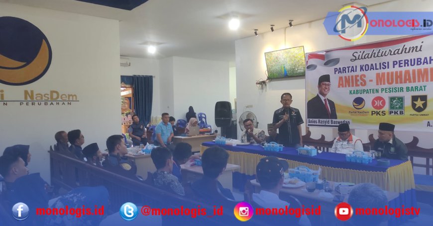 Koalisi Perubahan Pesisir Barat: 2024 Momentum Perubahan, AMIN Harus Menang