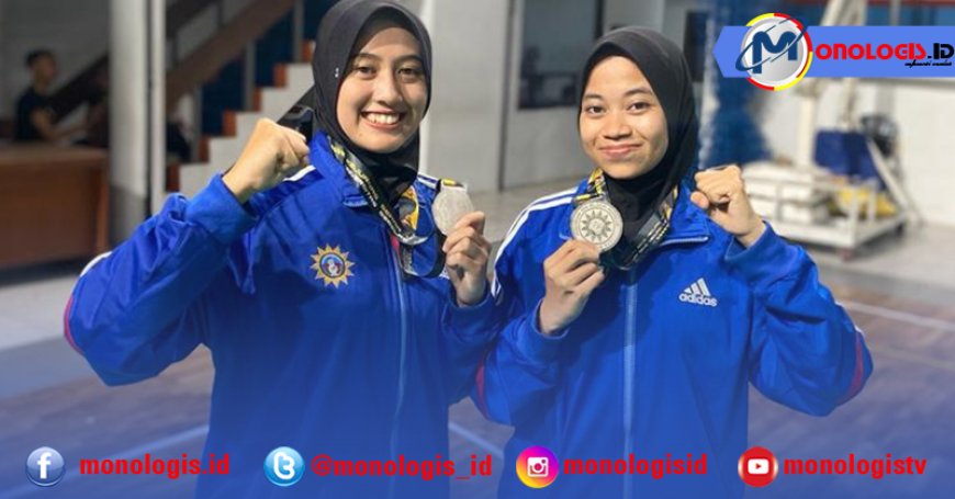 Dua Mahasiswi IIB Darmajaya Juara Kejurnas Perti Semar Pencak Silat 2023