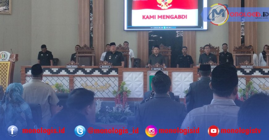 Wakil Bupati Lampung Timur Sampaikan Jawaban Pandangan Umum Fraksi