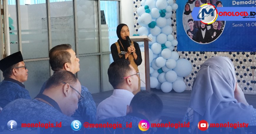 Tenant P2MW Mahasiswa IIB Darmajaya Presentasi Bisnis Depan Investor