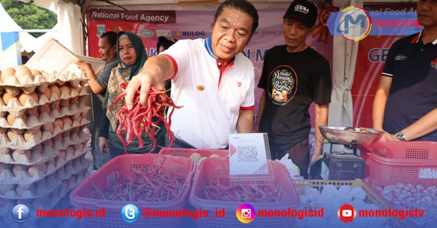 Kendalikan Inflasi, Pemprov Banten Lakukan Gerakan Pangan Murah