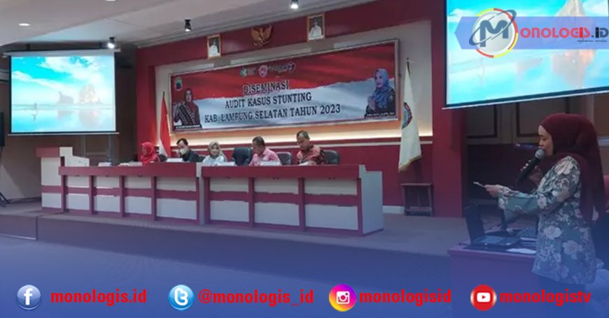 Disdalduk KB Lampung Selatan Diseminasi Audit Kasus Stunting