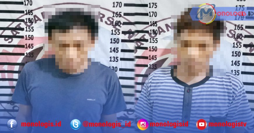 Dua Pengedar Sabu Ditangkap Saat Transaksi di Kebun