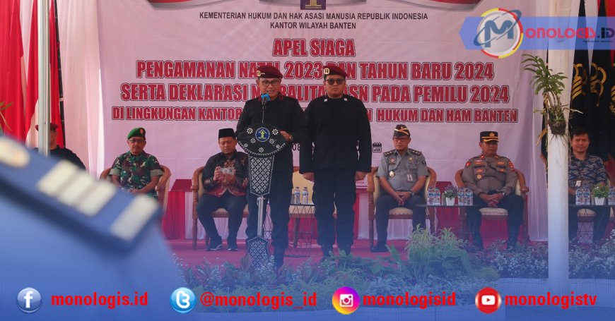 Kumham Banten Gelar Apel Kesiapsiagaan Jelang Nataru