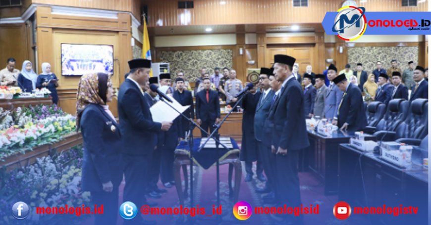 Tiga Anggota DPRD Hasil PAW Kabupaten Serang Periode 2019-2024 Diresmikan