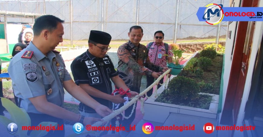 Kakanwil Hadiri Peresmian Sekolah NKRI dan Pojok Literasi Digital Lapas Kelas IIA Cilegon