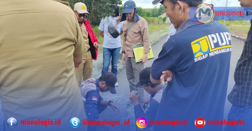 BPK RI Periksa Proyek Jalan Rp16 Miliar di Tulangbawang Barat